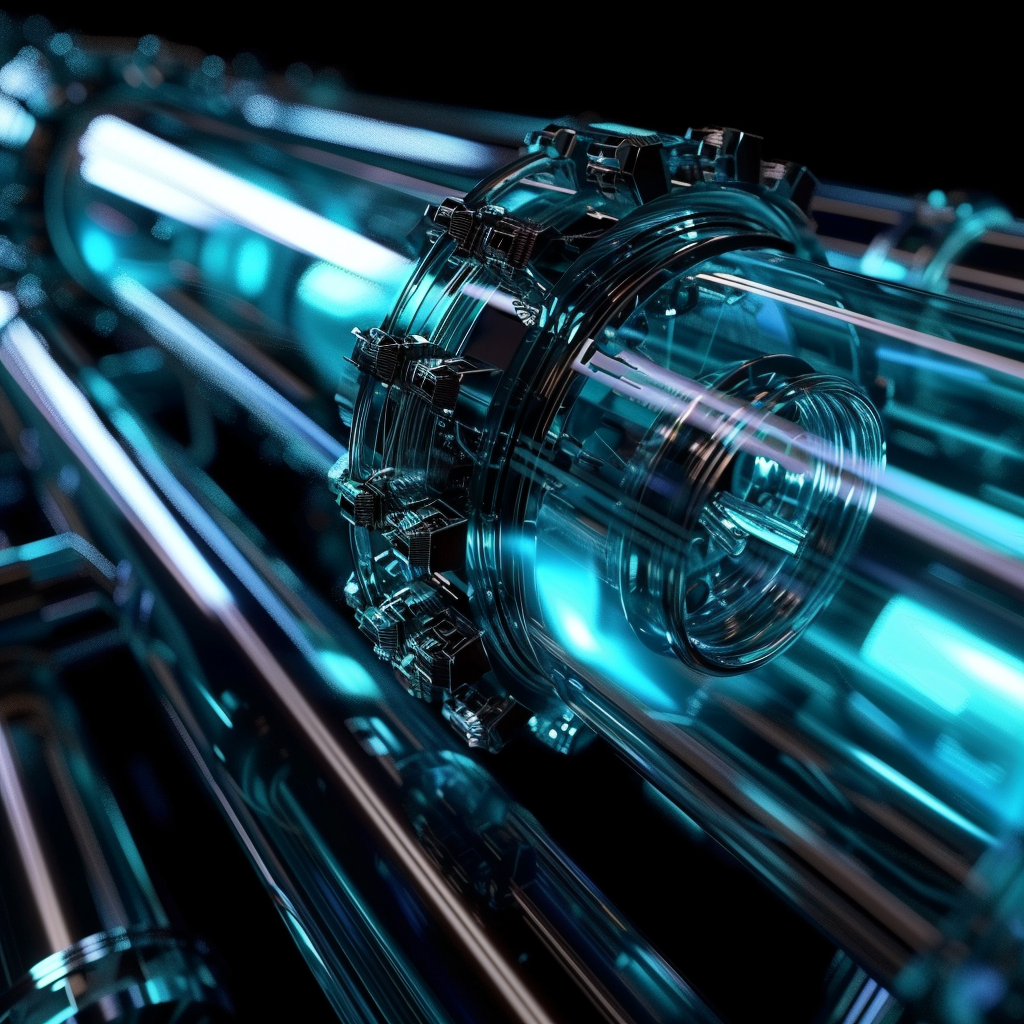 liquefied natural gas flowing in transparent pi 926f30f3 22a9 4926 932f 74eff7b32c19 3